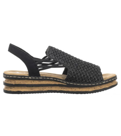 Rieker Czarne 62941-00 Black  (RI258-a) shoes