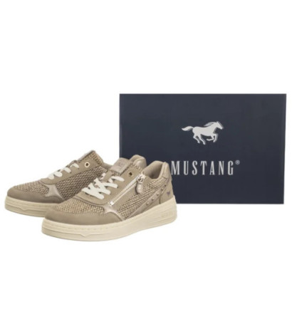 Mustang Beżowe 1510-302-4 (MU579-a) shoes
