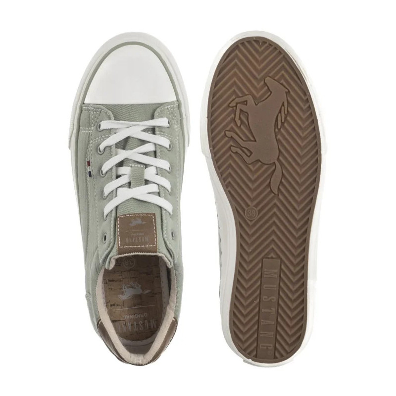 Mustang Zielone 1272-307-750 (MU582-a) shoes