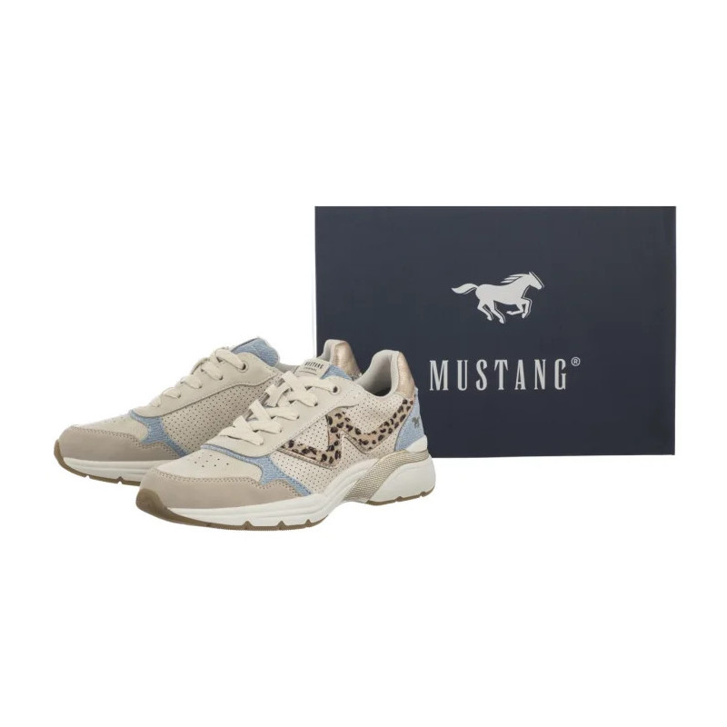 Mustang Beżowe 1512-302-488 (MU581-b) sports Shoes