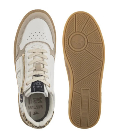 Mustang Białe 1511-301-203 (MU586-a) shoes