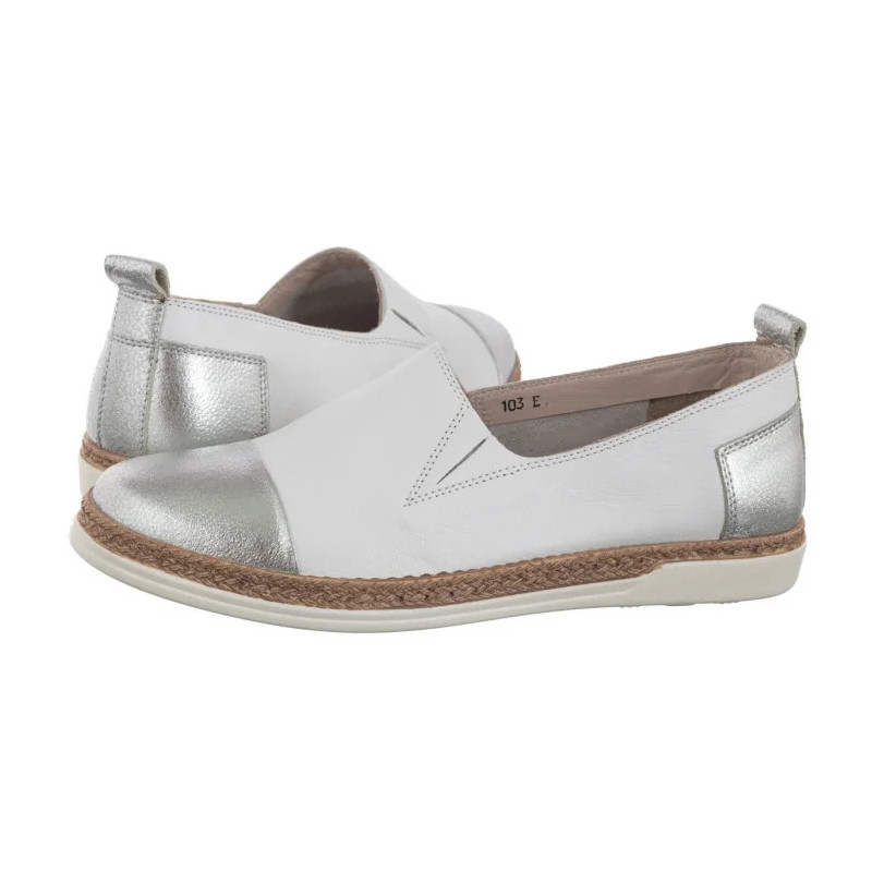 Venezia Białe M001LEWSOBM089 (VE837-a) shoes