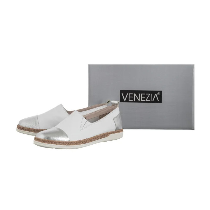 Venezia Białe M001LEWSOBM089 (VE837-a) shoes