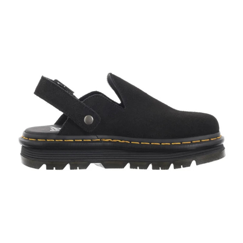 Dr. Martens ZebZag Mule Eh Suede Black 31657001 (DR104-a) Women's Shoes/Flip Flops