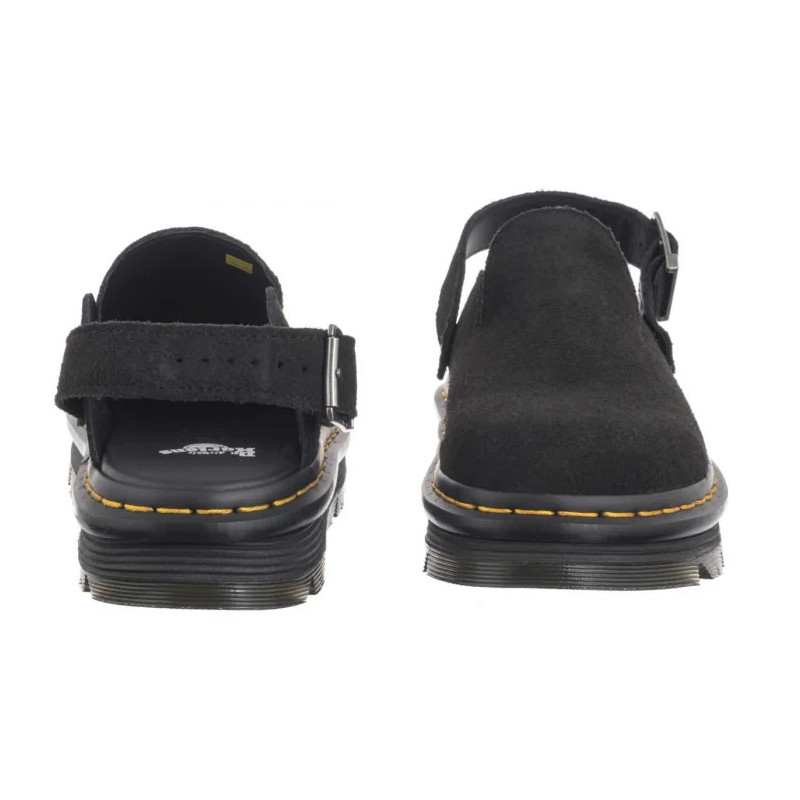 Dr. Martens ZebZag Mule Eh Suede Black 31657001 (DR104-a) Women's Shoes/Flip Flops