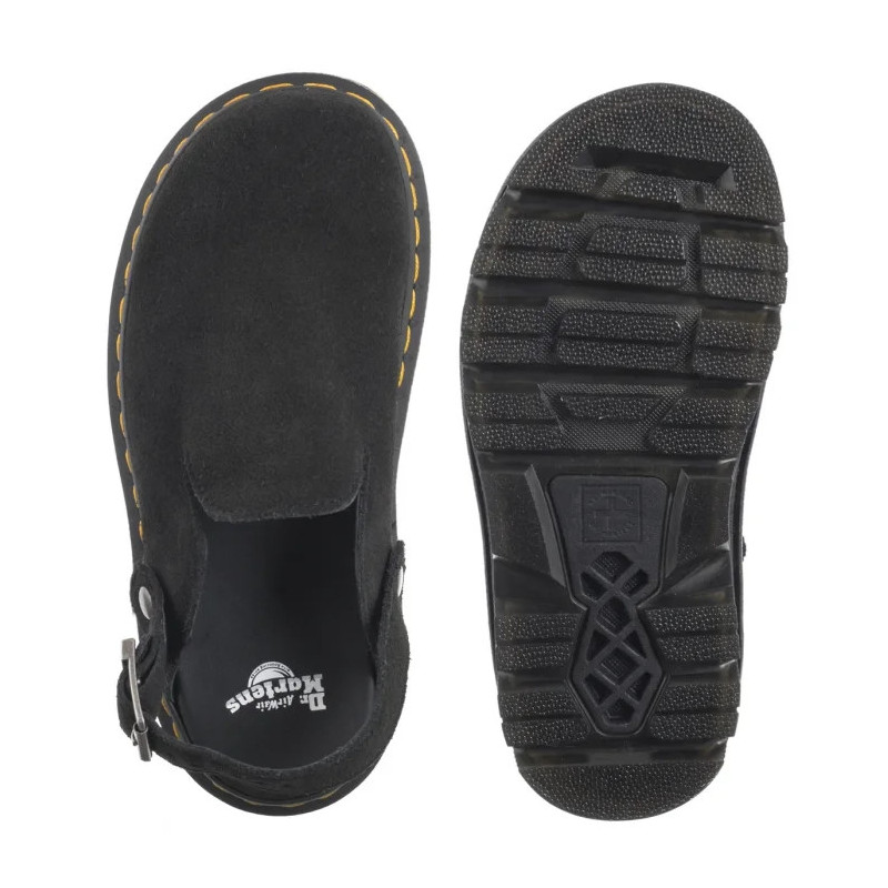 Dr. Martens ZebZag Mule Eh Suede Black 31657001 (DR104-a) Women's Shoes/Flip Flops