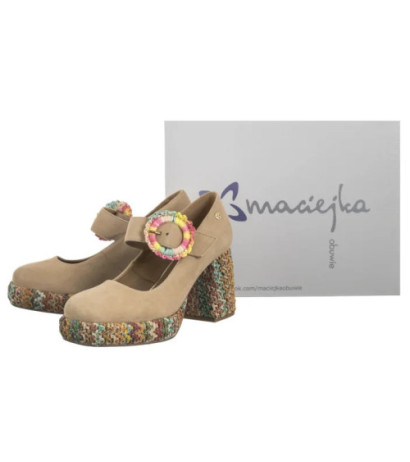 Maciejka Beżowe 06839-04/00-1 (MA1337-a) shoes