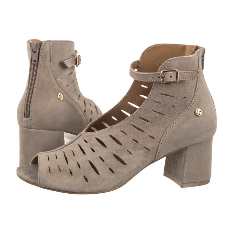 Maciejka Beżowe 06893-10/00-1 (MA1336-b) shoes