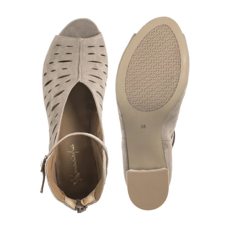 Maciejka Beżowe 06893-10/00-1 (MA1336-b) shoes