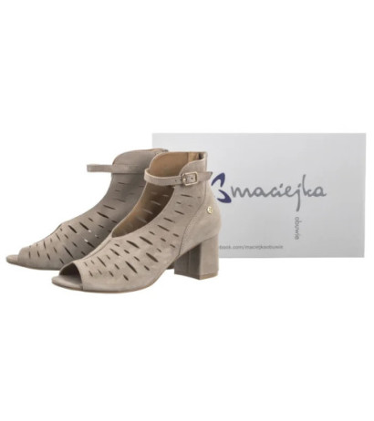 Maciejka Beżowe 06893-10/00-1 (MA1336-b) shoes