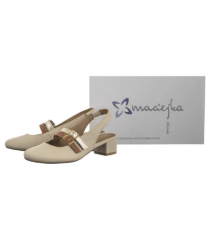 Maciejka Beżowe 06898-04/00-1 (MA1339-a) shoes