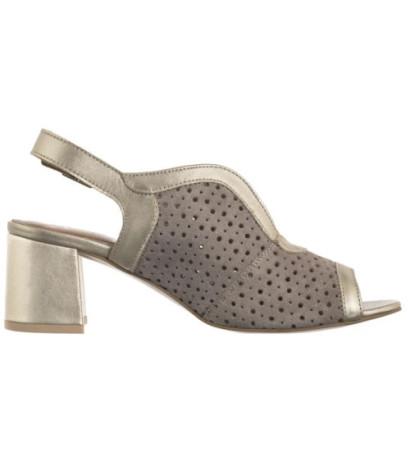 Maciejka Beżowe+Złote 06920-04/00-1 (MA1340-a) shoes