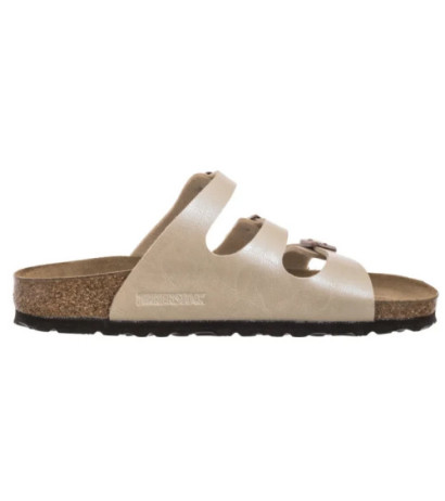Birkenstock Florida Bs Graceful Pearl White 1029818 (BK299-b) Women's Shoes/Flip Flops