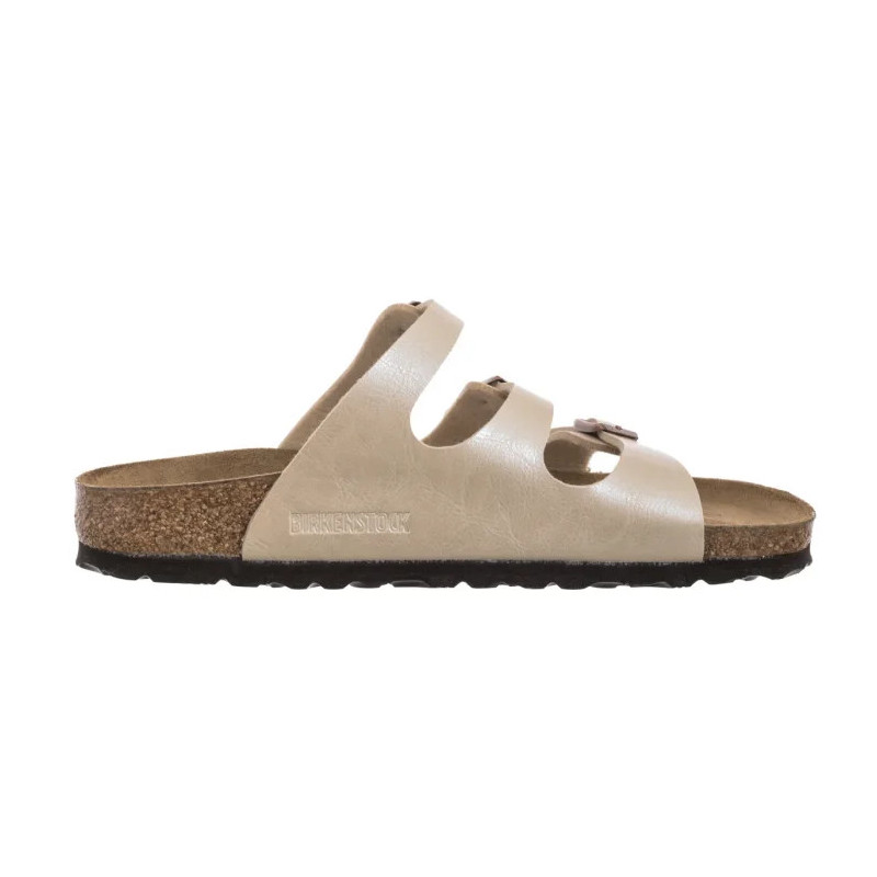 Birkenstock Florida Bs Graceful Pearl White 1029818 (BK299-b) Women's Shoes/Flip Flops