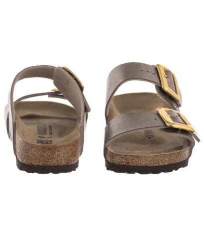 Birkenstock Sydney Cushion Buckle Graceful Taupe 1029372 (BK301-b) Women's Shoes/Flip Flops