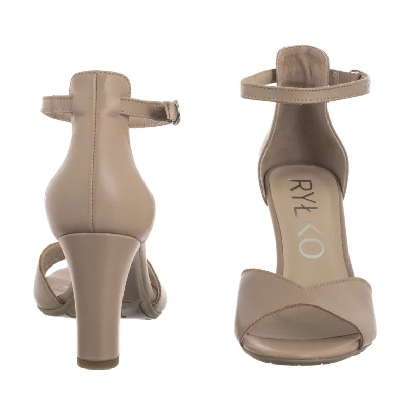 Ryłko Beżowe 9HBM9_T_ _Z02 (RY1054-a) shoes