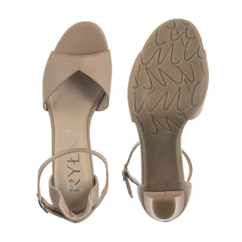 Ryłko Beżowe 9HBM9_T_ _Z02 (RY1054-a) shoes