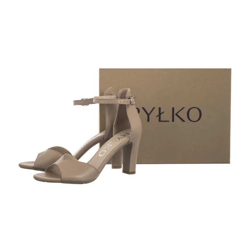 Ryłko Beżowe 9HBM9_T_ _Z02 (RY1054-a) shoes