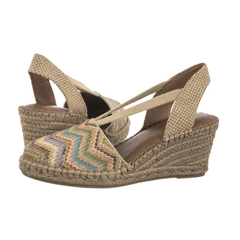 Tamaris Beżowe 1-29603-44 902 Milticolor (TM532-a) shoes
