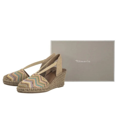 Tamaris Beżowe 1-29603-44 902 Milticolor (TM532-a) shoes