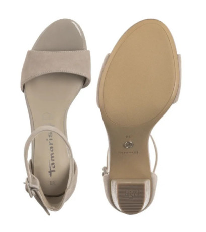 Tamaris Szare 1-28326-42 201 Grey Suede (TM534-a) shoes