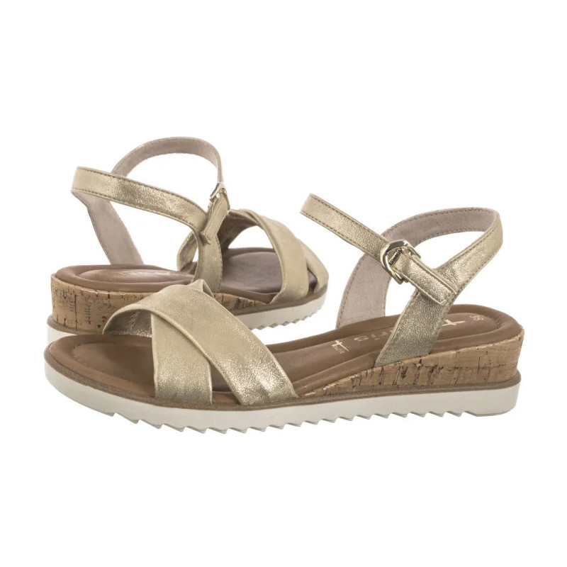 Tamaris Złote 1-28106-42 933 Light Gold (TM535-a) shoes