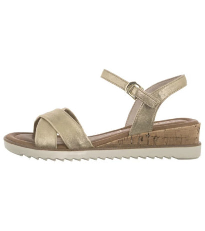 Tamaris Złote 1-28106-42 933 Light Gold (TM535-a) shoes