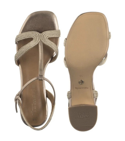 Tamaris Złote 1-28244-44 900 Bronce (TM536-a) shoes
