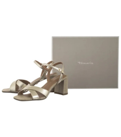 Tamaris Złote 1-28320-44 933 Light Gold (TM537-a) shoes