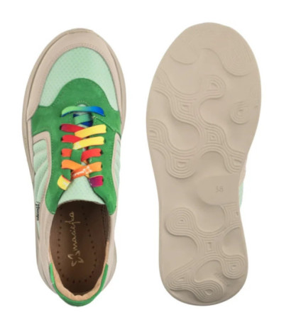 Maciejka Zielone+Beż 06873-09/00-7 (MA1341-a) shoes