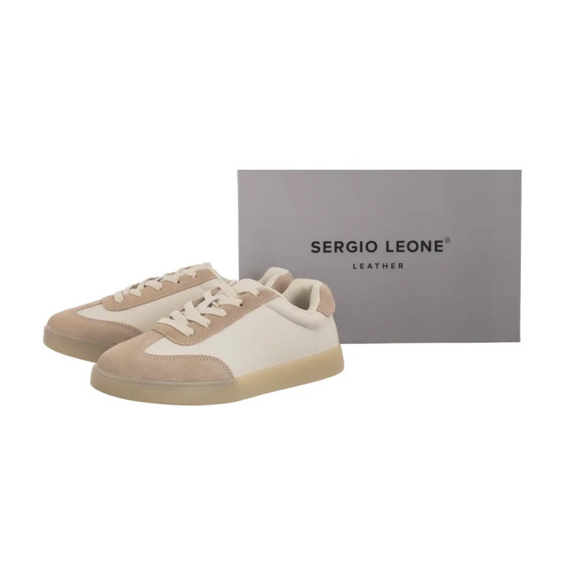 Sergio Leone Beżowe SP 118 (SL569-a) shoes