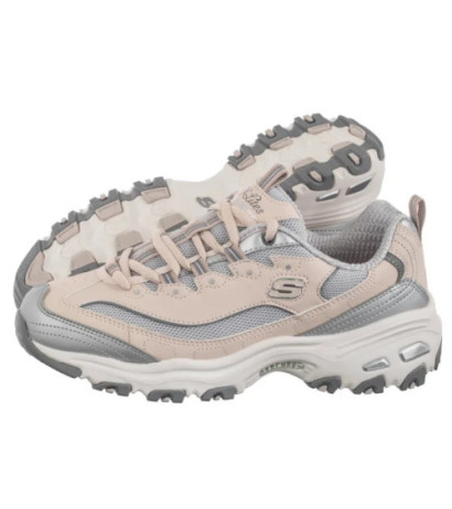 Skechers D'Lites - Chromatic Natural/Silver 150246/NTSL (SK205-a) sports Shoes