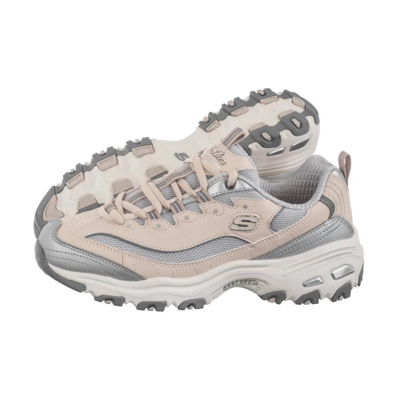 Skechers D'Lites - Chromatic Natural/Silver 150246/NTSL (SK205-a) sports Shoes