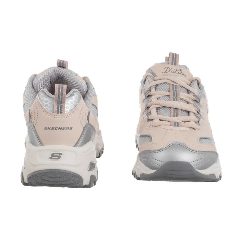 Skechers D'Lites - Chromatic Natural/Silver 150246/NTSL (SK205-a) sports Shoes