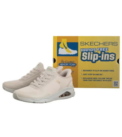 Skechers Tres-Air Uno Slip-Ins Easy Steppers Off White 177116/OFWT (SK211-a) sports Shoes