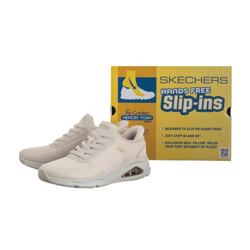 Skechers Tres-Air Uno Slip-Ins Easy Steppers Off White 177116/OFWT (SK211-a) sports Shoes