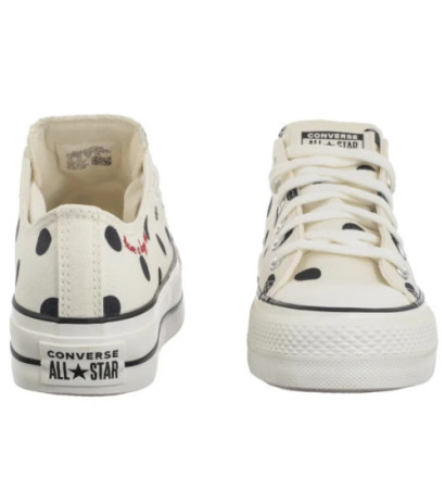 Converse CTAS Lift Ox Egret/Black/Days Ahead A10689C (CO767-a) shoes