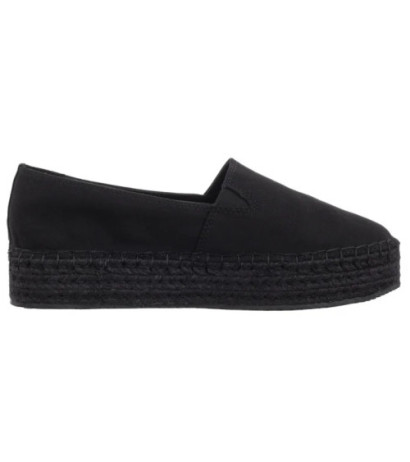 Calvin Klein Flatform Espadrille Mg/Hdw Triple Black YW0YW01737 0GJ (CK656-a) sneakers