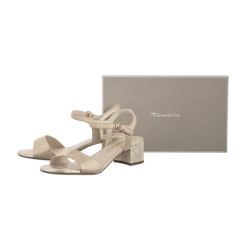 Tamaris Złote 1-28250-42 968 Lt Gold Struct (TM540-a) shoes
