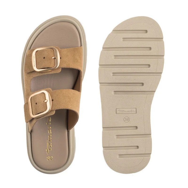 Tamaris Piaskowe 1-27239-42 346 Sand (TM542-a) Women's Shoes/Flip Flops