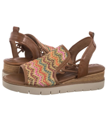 Tamaris Brązowe/Multikolor 1-28240-44 902 Multicolor (TM544-a) shoes