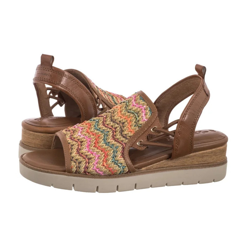 Tamaris Brązowe/Multikolor 1-28240-44 902 Multicolor (TM544-a) shoes