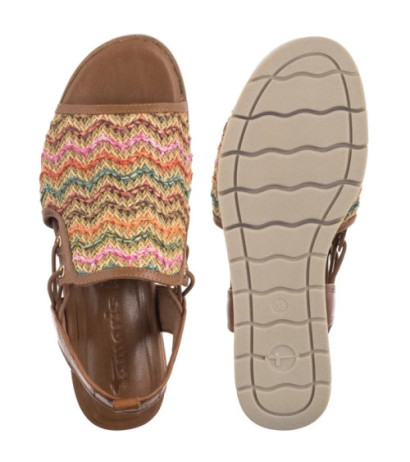 Tamaris Brązowe/Multikolor 1-28240-44 902 Multicolor (TM544-a) shoes
