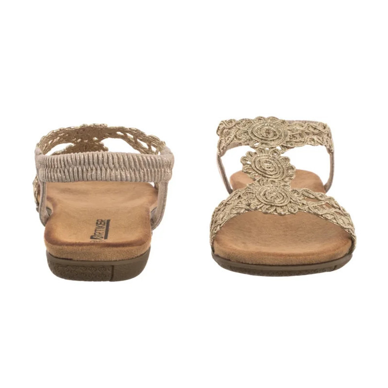 Artiker Złote 56C1281 (AR153-a) sandals