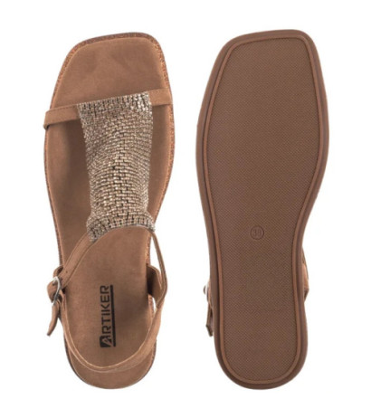 Artiker Brązowe 56C1365  (AR154-a) sandals