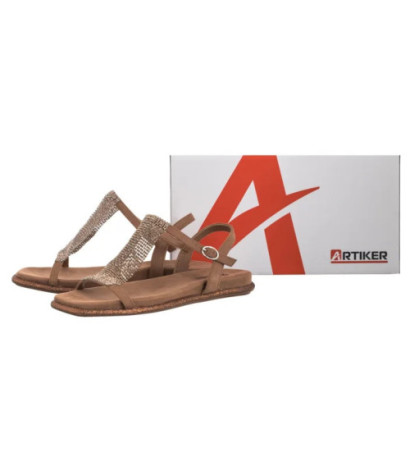 Artiker Brązowe 56C1365  (AR154-a) sandals