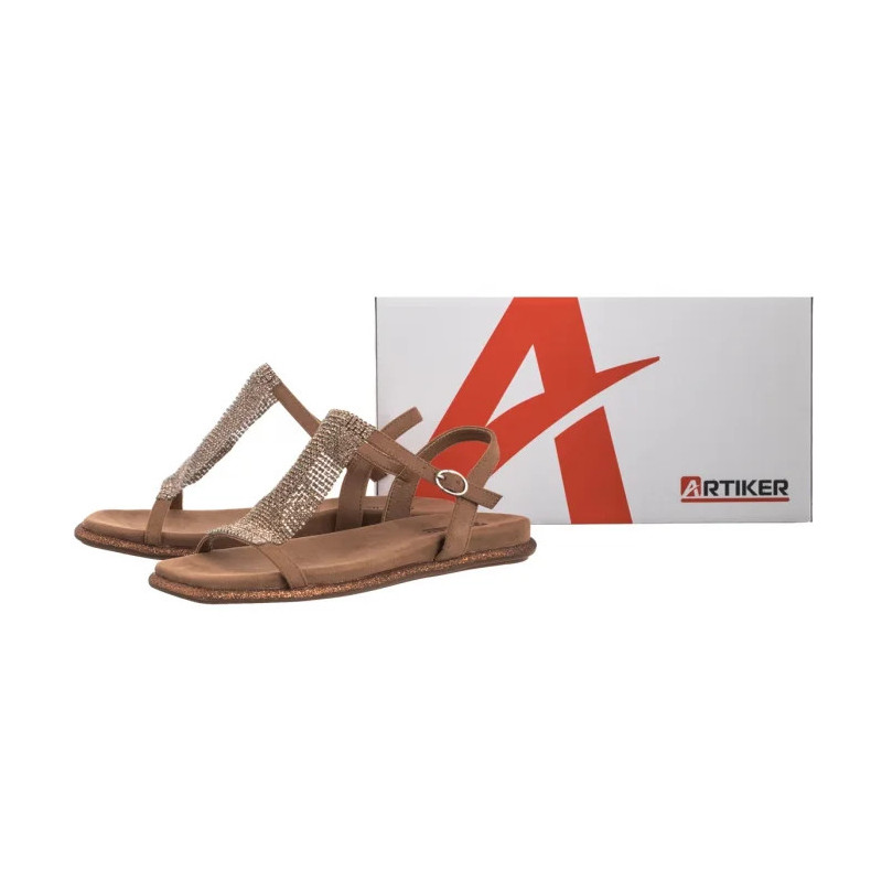 Artiker Brązowe 56C1365  (AR154-a) sandals