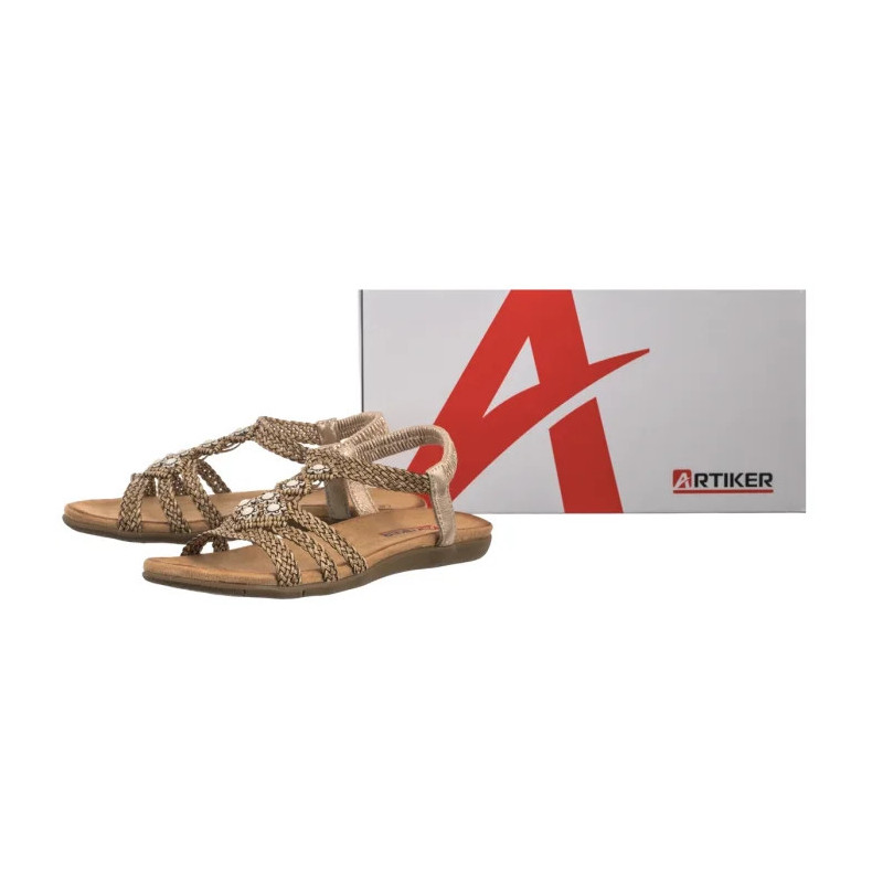 Artiker Brązowe 56C1324 (AR155-a) sandals