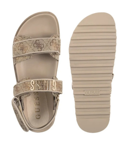 Guess Fadison FLJFDS LEL03 Gold (GU737-a) sandals