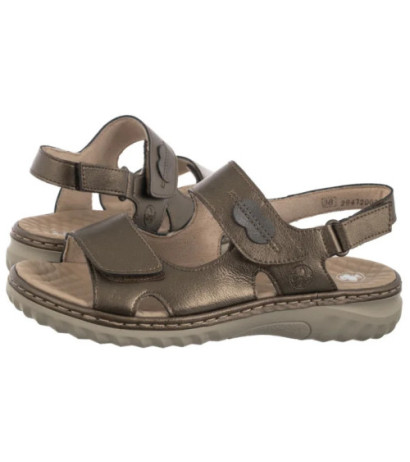 Rieker Brązowe 60462-90 Bronze (RI264-a) sandals